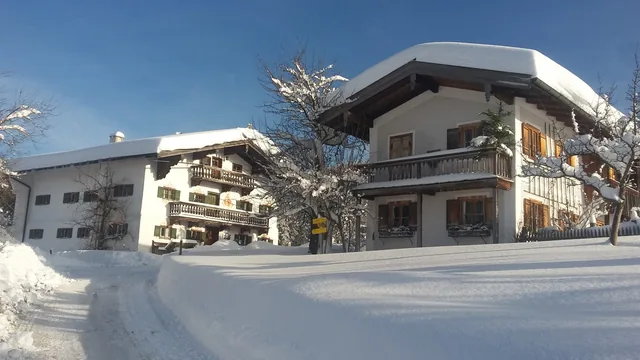Der Hof im Winter